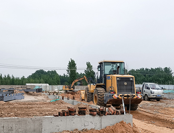 最新消息！唐山金路智能數(shù)字化工廠建設項目進入施工高峰階段